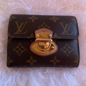 Authentic- Louis Vuitton Joey Monogram Wallet